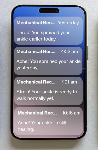 subacute pain, early phase